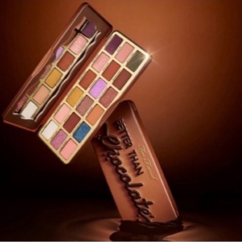 TOO FACED BETTER THAN CHOCOLATE COCOA INFUSED EYESHADOW PALETTE NWT